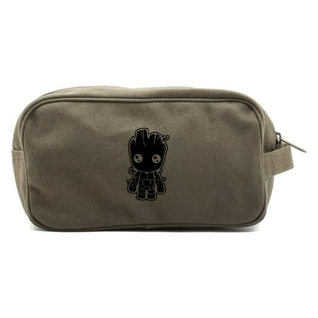 Baby Groot Guardians of the Galaxy Canvas Shower Kit Travel Toiletry Bag Case