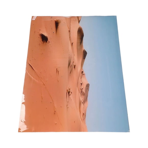 Aquarium Poster PVC Self Adhesive Waterproof 3D Desert Style Fish Background Decoration