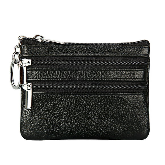 SMihono wallet woman and Card Holder Money Bags Small Change Women's Wallets Key Holder Case Mini Zipper Coin Wallet