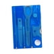 thumbnail image 3 of Regla ligera, dispositivo de metal, útil para mochileros, senderismo y viajes. Azul, 3 of 9
