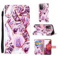 thumbnail image 1 of Allytech Galaxy S21 Plus Wallet Case, Galaxy S21 Plus Case, Marble Pattern PU Leather Kickstand Flip Cover Shockproof Drop Protection Cards Holder Wallet Case for Samsung Galaxy S21 Plus, Purple, 1 of 9