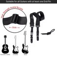 thumbnail image 2 of hejhncii Length Adjustable Guitar Strap with Quick Release Clips Nylon Guitar Shoulder Strap for Electric Acoustics Guitar, 2 of 12