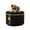 Gold(Black bottom), variant on Creative Flame Cannon Ultrasonic Humidifier, Desktop Aroma Diffuser with Colorful Crack Effect, Warm Night Light and Type-C for Home Office