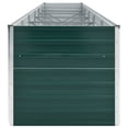 thumbnail image 3 of vidaXL Raised Bed Green Galvanized Steel 189 x 31.5 x 30.3 in Durable, 3 of 4