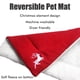 thumbnail image 3 of Estera de cama para perros y gatos con tema navideño, suave, cálida y gruesa, sofá tipo jaula para perrera, estera para perros pequeños, medianos y grandes para dormir, 3 of 5