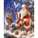 thumbnail image 1 of Juego de mosaico de diamantes de Navidad, pintura de diamantes 5D, Hobby para niños, Papá Noel, punto de cruz, muñeco de nieve de dibujos animados, decoración de imagen, 1 of 4