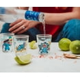thumbnail image 4 of Set de minitazas de cristal Disney Lilo & Stitch 45 ml x4 Silver Buffalo, 4 of 7