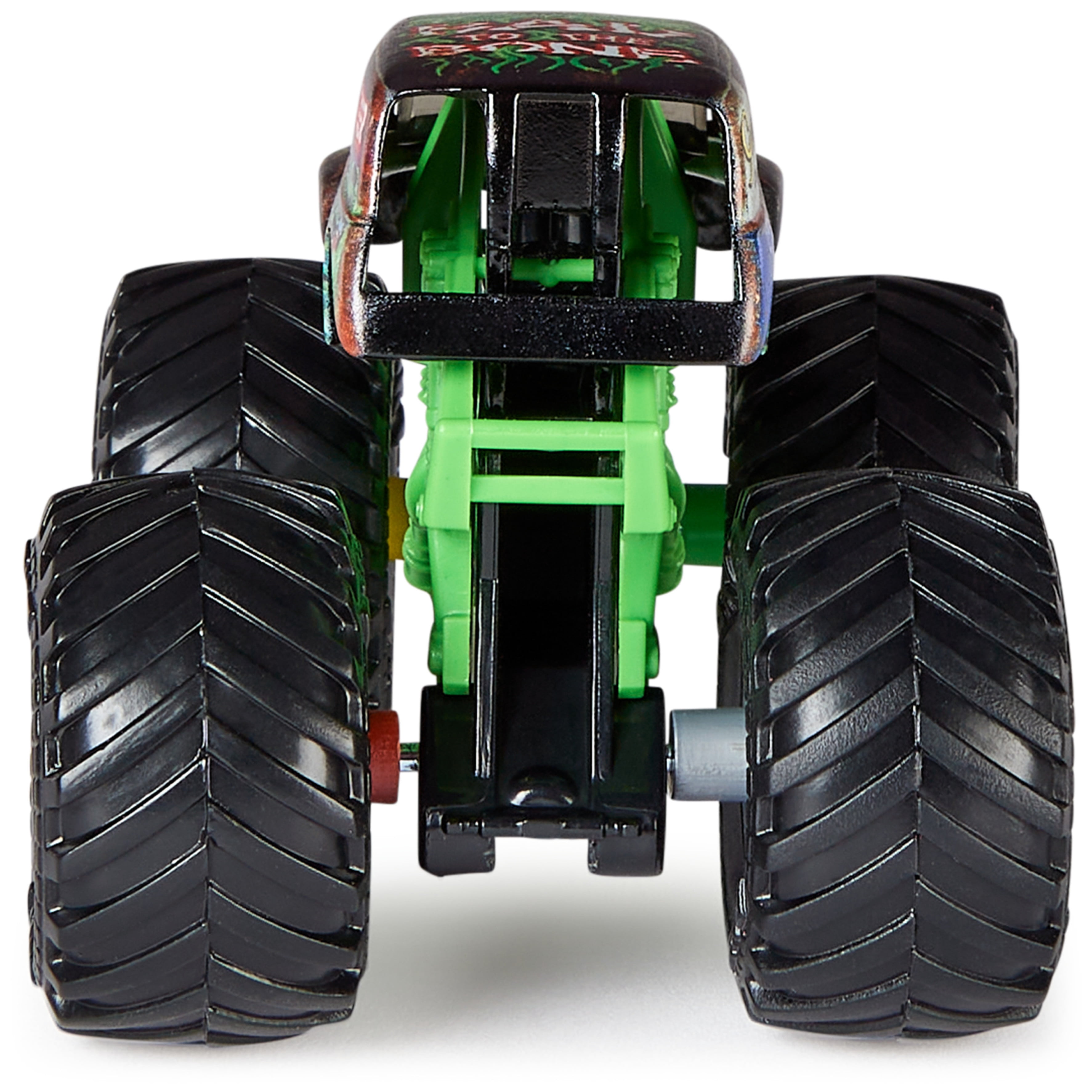 6061206  Monster Jam, 2-Pack Official Grave Digger and El Toro Loco Clip &  Flip Monster Trucks, 1:43 Scale Kids Toys for Boys