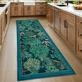 thumbnail image 6 of Jungle Print 5x7 Area Rugs,Washable Area Rugs for Living Room,Ultra-Thin Non-Slip Modern Rug,Stain Resistant Rug Carpet for Playroom Nursery Dining Room, 6 of 6