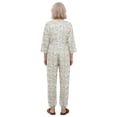 thumbnail image 2 of Manyakai Womens Elderly Anti-strip Adaptive Jumpsuit Elderly Security Back Zipper Nursing Rompers Green M, 2 of 7
