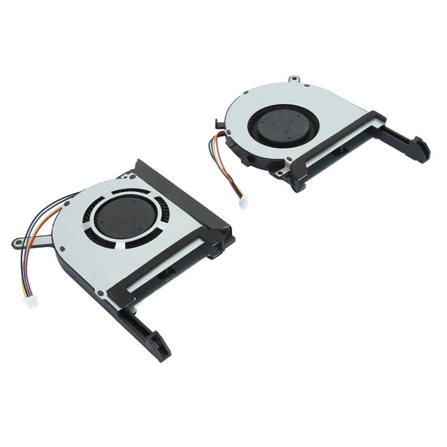 Ventilador de laptop ventilador, reduzca la carga de la computadora portátil ventilador de enfriamiento de la cpu 2pcs disipación de calor eficiente 4 pin para fa506iu para para