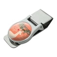 thumbnail image 1 of Christmas Deer Merry Bright Joy Peace Love Satin Chrome Plated Metal Money Clip, 1 of 4