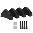 thumbnail image 3 of Rear Bumper Spoiler, Reliability Black Easy Install PP Material 4pcs Auto Bumper Protector  For Modify Your Car For Maintenance Replacement Universal, 3 of 8