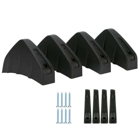 Rear Diffuser,4pcs Rear Bumper Lip Rear Bumper Guard Rear Bumper Lip Smooth Operation