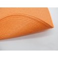 thumbnail image 2 of Manteles individuales redondos para mesa de cocina, manteles individuales de vinilo tejidos resistentes al calor para Halloween, juego de 4 (4, naranja), 2 of 6