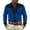 Blue, variant on Yuhangmm Western Style Casual Shirt With Print Design For Outdoor Country Wear And Daily Comfort Grey XXL