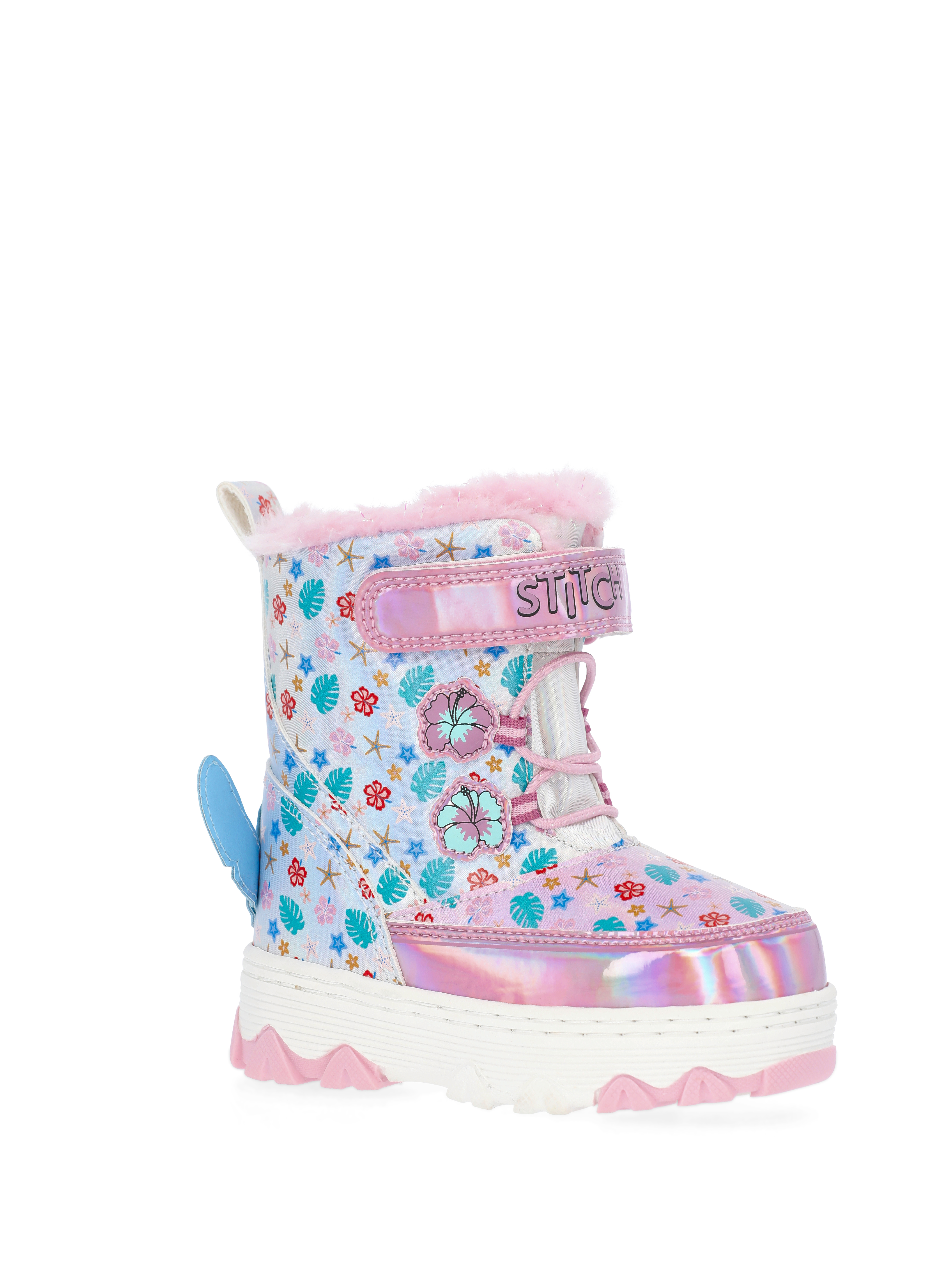 Disney Stitch Toddler Girls Winter Snow Boots