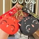 thumbnail image 2 of Qarigey Monedero de moda lindo diseño especial cambio monederos conveniente Casual pequeño llavero cartera colgante llaveros almacenamiento Ropa, zapatos y accesorios Miscelánea Negro Qarigey AP014253-04, 2 of 6