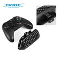 thumbnail image 3 of DOBE Xbox One Controller Keyboard - Wireless Chat Keyboard for Xbox One/Xbox One S/Xbox One X Controllers | Compact Design, Easy Typing for In-Game Chat, PS Store Searches & Media Navigation, 3 of 5