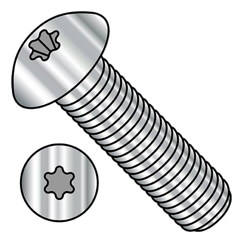 M6-1.0X50 ISO7380 Metric 6 Lobe Button Head Cap Screw A2 Stainless Steel (Pack Qty 1,000) BC-MI650CTBA2