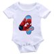 thumbnail image 1 of Pelele de verano para bebés y niñas, Ropa de manga corta, peleles con estampado de número 1-9 de Spiderman de dibujos animados para recién nacidos, mono infantil, Ropa Bebe24M Gao Jinjia LED, 1 of 2