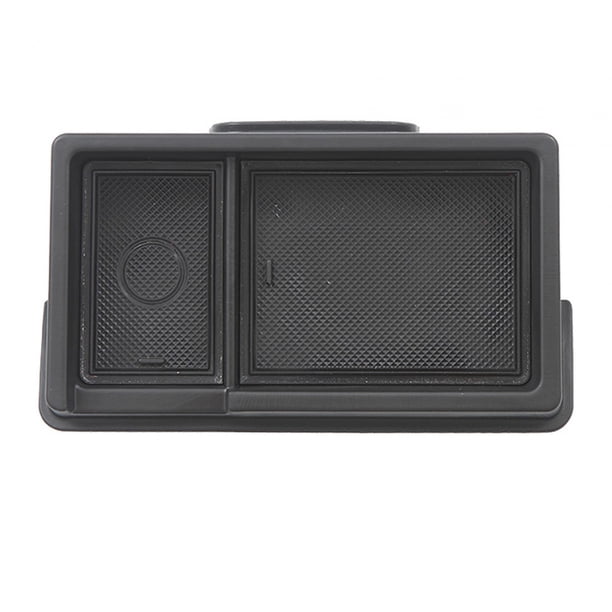 Caja de almacenamiento para tablero de instrumentos del automóvil Bandeja de almacenamiento Pantalla de navegación Almacenamiento trasero Ordenamiento Almohadilla de goma