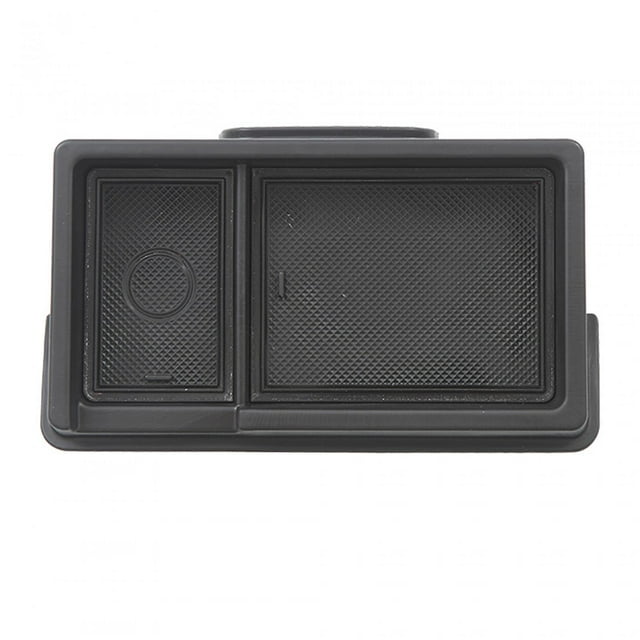 Caja de almacenamiento para tablero de instrumentos del automóvil Bandeja de almacenamiento Pantalla de navegación Almacenamiento trasero Ordenamiento Almohadilla de goma