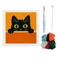 thumbnail image 1 of zhangmingg Complete DIY Punch Needle Embroidery Art Kit for Beginners with Frame Tools and Wool Threads for Home, 1 of 4