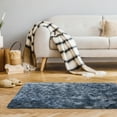 thumbnail image 2 of MerryHome Soft Plush Faux Fur Area Rug 5x7 Feet, Luxury Rectangular Fuzzy Carpet, Grey, 2 of 7