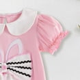 thumbnail image 4 of NOLDARES Soft Cotton Bow Tank Top Baby Girl Undershirts – One-Piece Toddler Bodysuit for Infant Toddlers(B1-Red,0-3 Months), 4 of 7