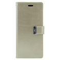 thumbnail image 1 of TopSave Goospery RICH MAX(6) Card Holder Leather Folio Wallet Flip Case For iPhone XS Max(6.5"),Gold, 1 of 3