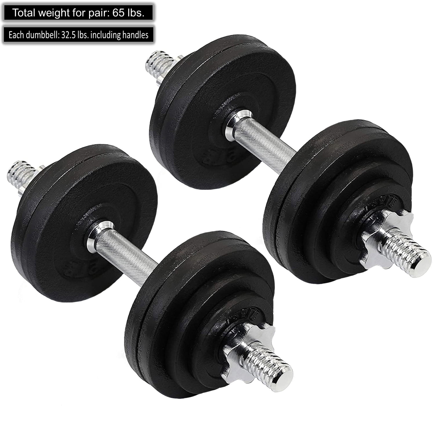 CAP Neoprene Hex Dumbells weights SET of 2 lb. and 3 lb. pairs FREE PRIORITY! 
