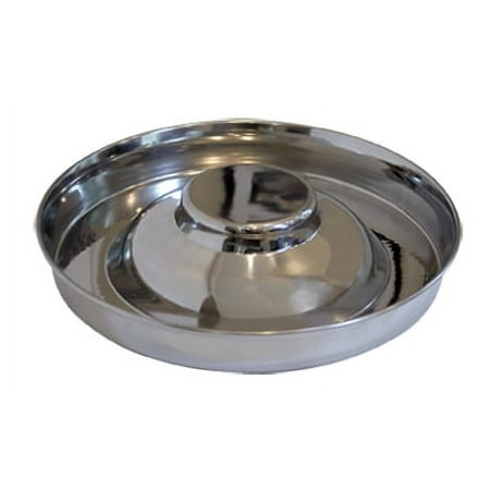UPC: 0874538001118 | Stainless Steel Puppy Saucer with Dome 11 inches