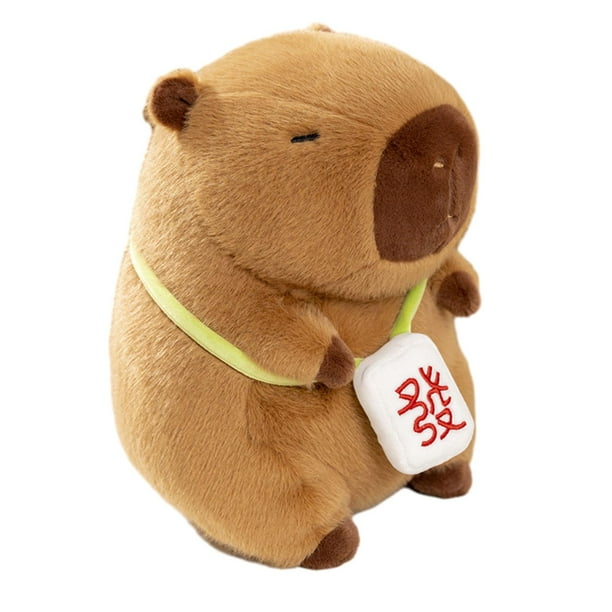 Peluche de carpincho de animal roedor, suave y cómodo, encantador. 40cm