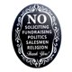 thumbnail image 1 of Vintage No Solicitar Agradecimiento Firmar La Decoración de Principal, 1 of 9