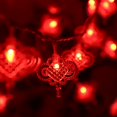 thumbnail image 2 of MesaSe Spring Festival Lights Outdoor Waterproof Red Lantern String Light Chinese Knot String Light Decor for Roof Wall, 2 of 8