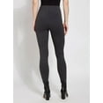 thumbnail image 2 of Lysse Leggings Laura Ponte Leggings, Charcoal, Small, 2 of 2
