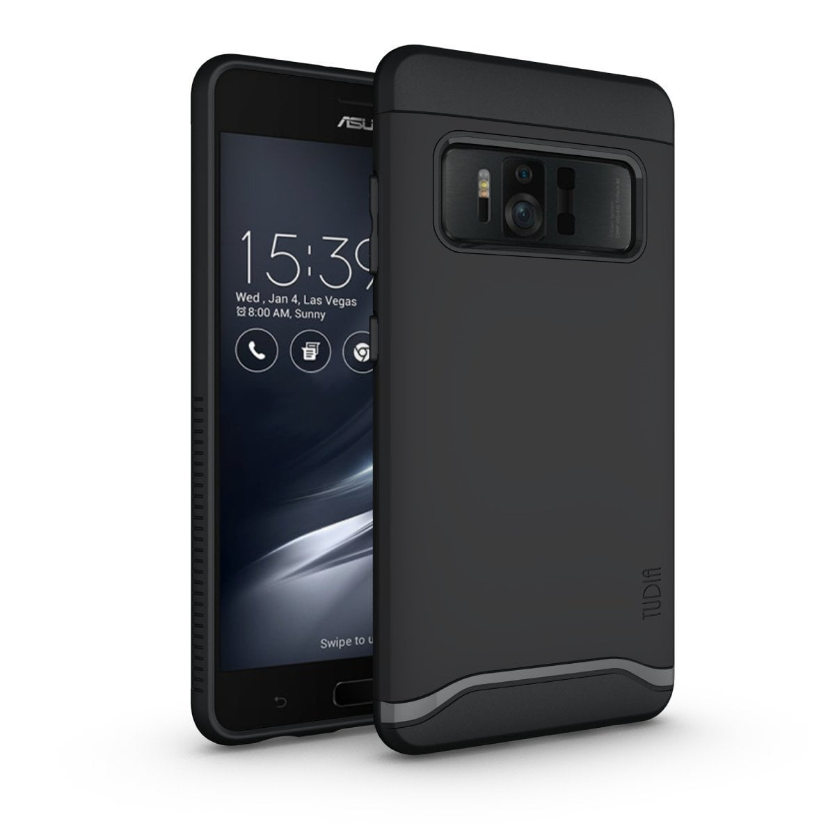 Tudia Slim-Fit [MERGE] EXTREME Protection / Slim Dual Layer Case for Asus ZenFone AR (ZS571KL)