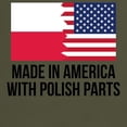 thumbnail image 3 of CafePress - Made In America With Polish Parts T Shirt - Men's Classic Graphic Cotton T-Shirt, 3 of 4