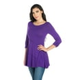 thumbnail image 2 of Women's 3/4 Merrow Stitch Tunic, 2 of 3