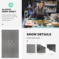 thumbnail image 1 of BESTYASH 4Pcs Black Plastic Canvas Sheets Smooth Surface Multi Function DIY Craft Mesh Pads, 1 of 6