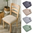 thumbnail image 1 of Chair Cushion Cover Detachable Breathable Elastic Soft Comfortable Sitting Polyester Office Home Chair Cushion Cover for Household, 1 of 7