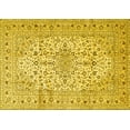 thumbnail image 1 of Ahgly Company Indoor Rectangle Persian Yellow Traditional Area Rugs, 6' x 9', 1 of 4