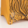 thumbnail image 6 of BalsaCircle Spandex Gold Black Stretchable Banquet Chair Cover with Wavy Embroidered Sequin Party Events Decorations, 6 of 8