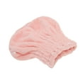 thumbnail image 4 of Unique Bargains 1 Pc Water-absorbent Bow Hair Drying Towel for Bathroom Hotel Coral Fleece Light Pink, 4 of 5