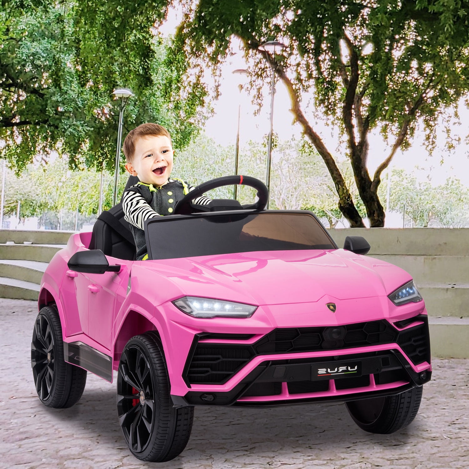 Lamborghini Urus Electric Kids Ride on Car, 12V Battery Powered Power 4