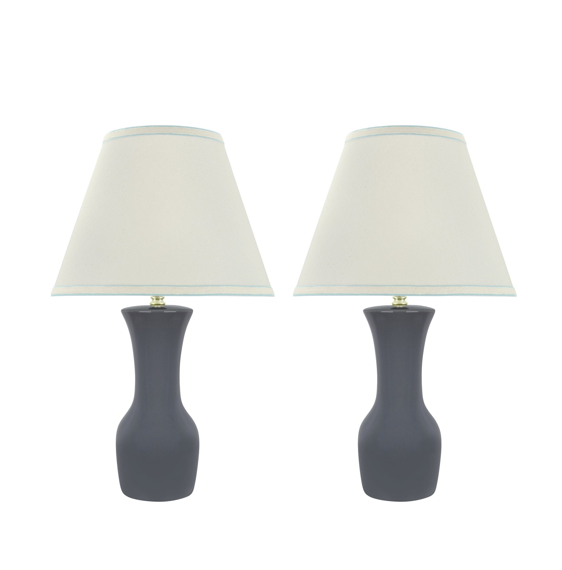 Aspen Creative 4020822, Two Pack, 21" High Transitional Ceramic Table