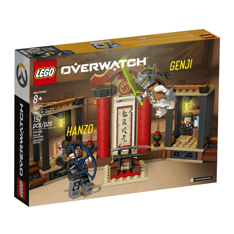 Skalk trådløs en milliard LEGO Overwatch Hanzo vs. Genji Building Set 75971 - Walmart.com