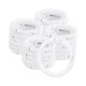 thumbnail image 1 of Uxcell 24-Pack Anillos O de resorte de metal, hebilla de llavero de aleación de zinc de 1" para llaveros, anillos de hebilla de gatillo redondos [Blanco], 1 of 1