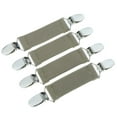 thumbnail image 5 of hengtong 4xStainless Steel Mitten Clips Elastic for Kids Beige, 5 of 5